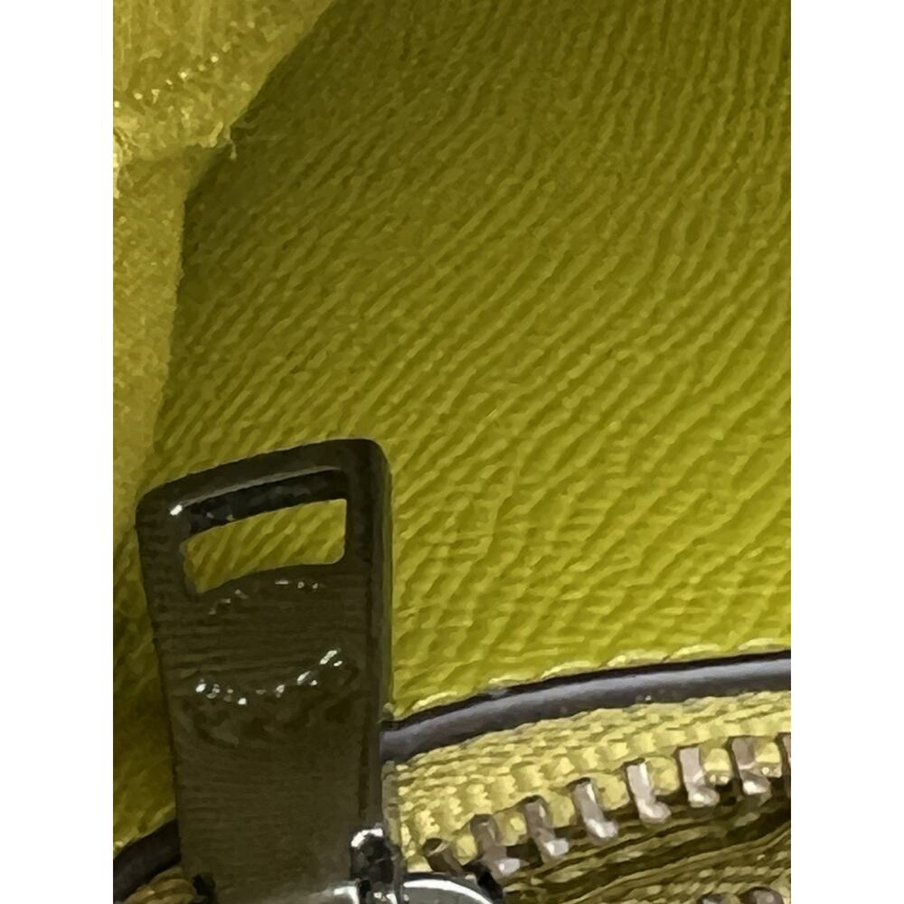 COACH F28382 East West Pop Crossbody Bag Chalk White Lime Olive Green Pouch - Picture 7 of 16